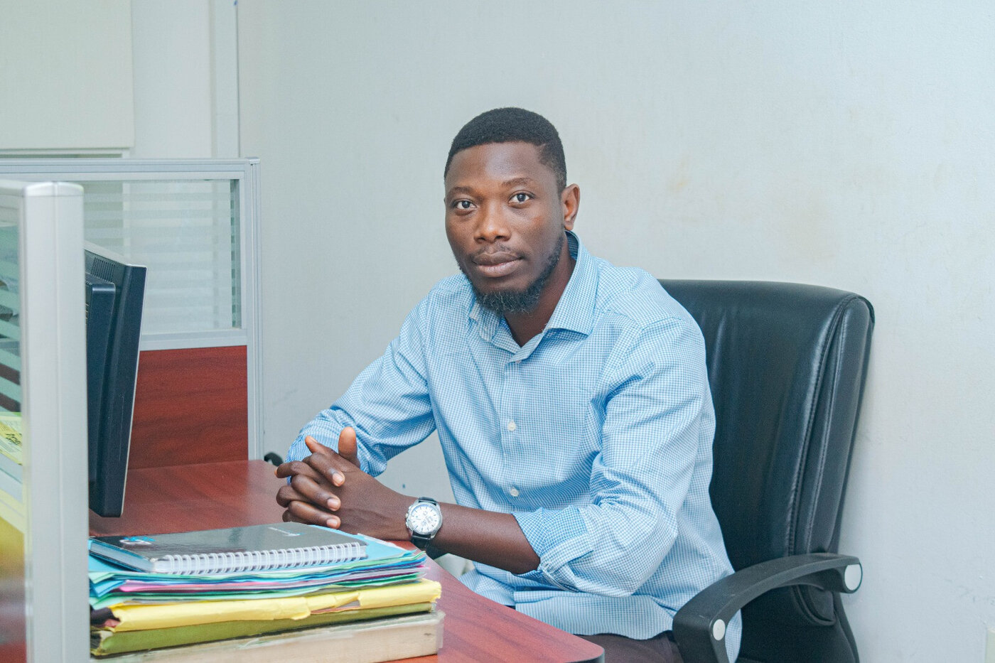 Portrait de M. Essozimna TCHALLA, Clerc
